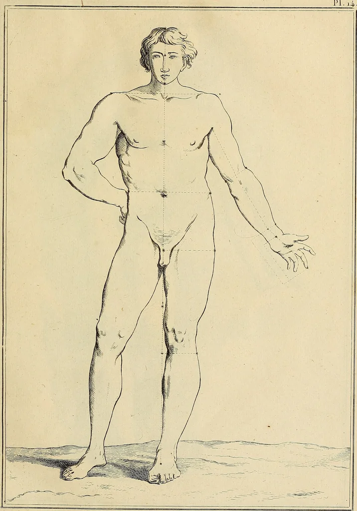 An illustration from Beaux-arts, 1788, leaf 48