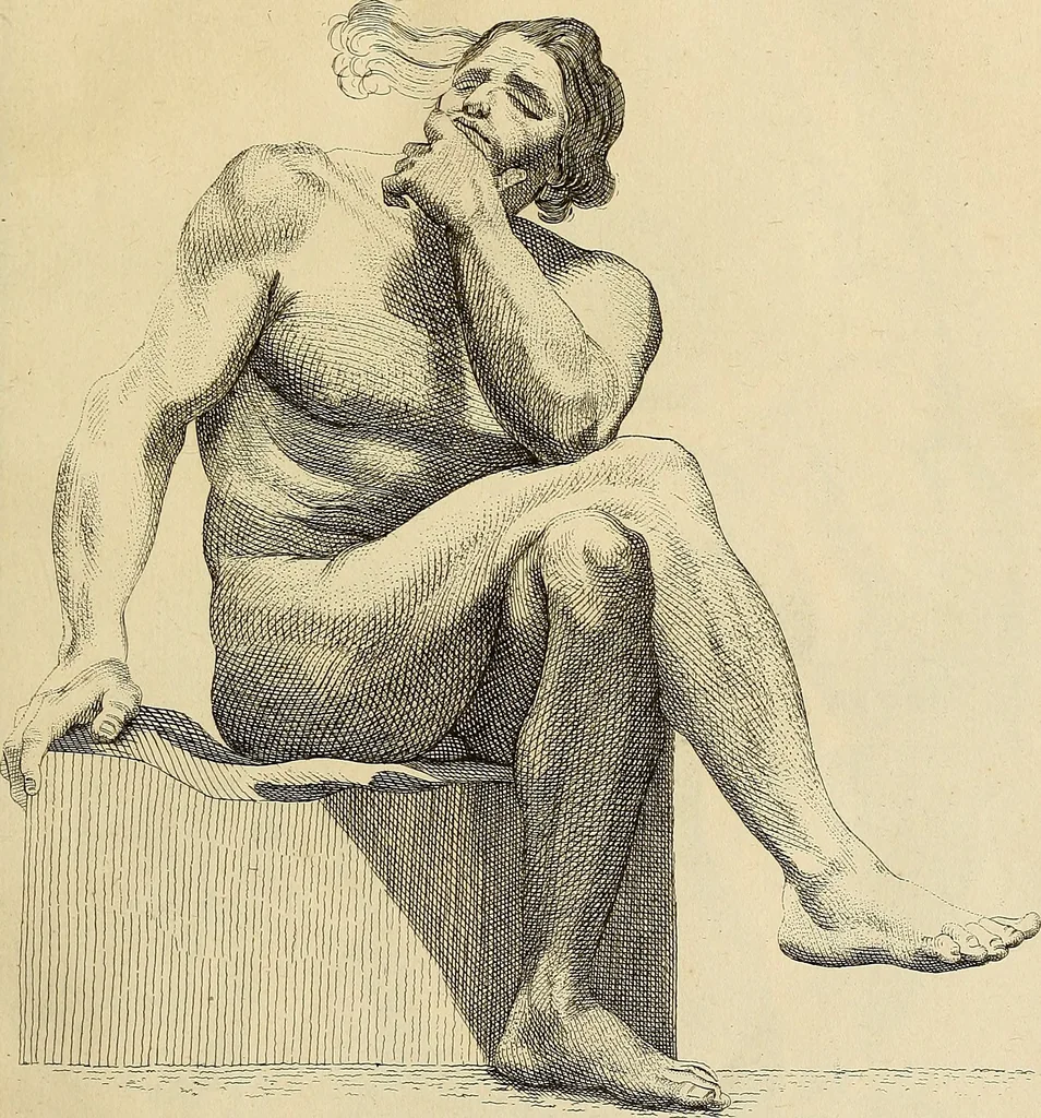 An illustration from Beaux-arts, 1788, leaf 54