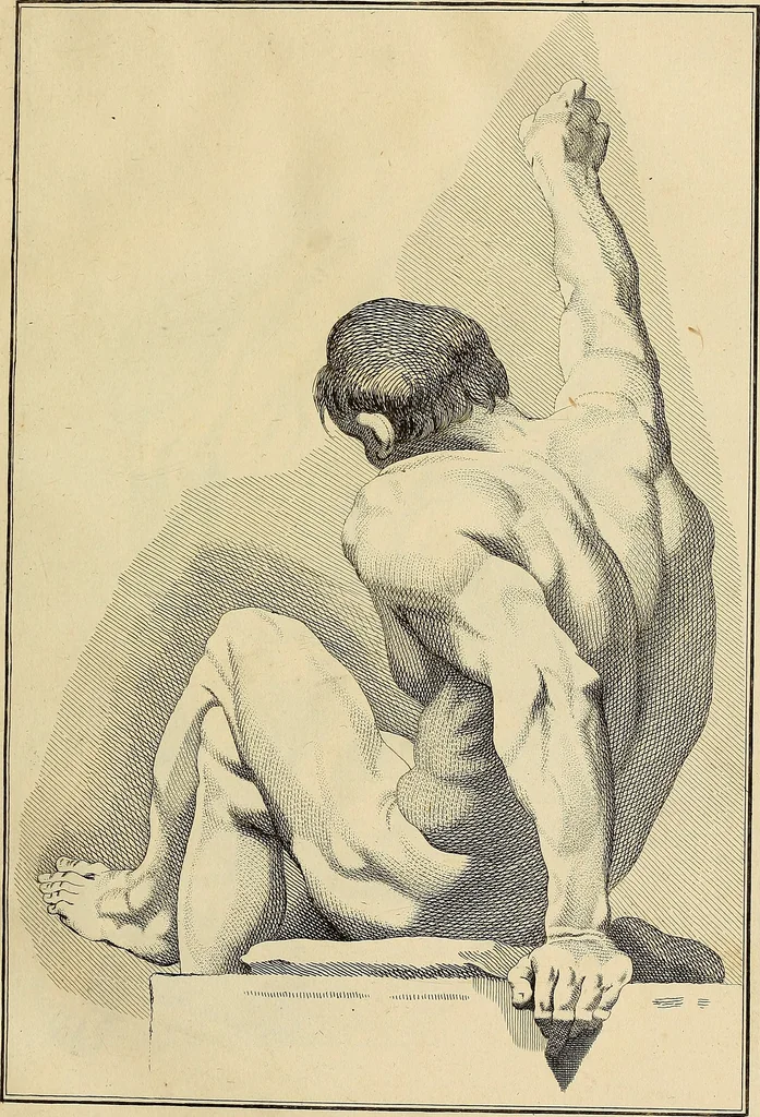 An illustration from Beaux-arts, 1788, leaf 56