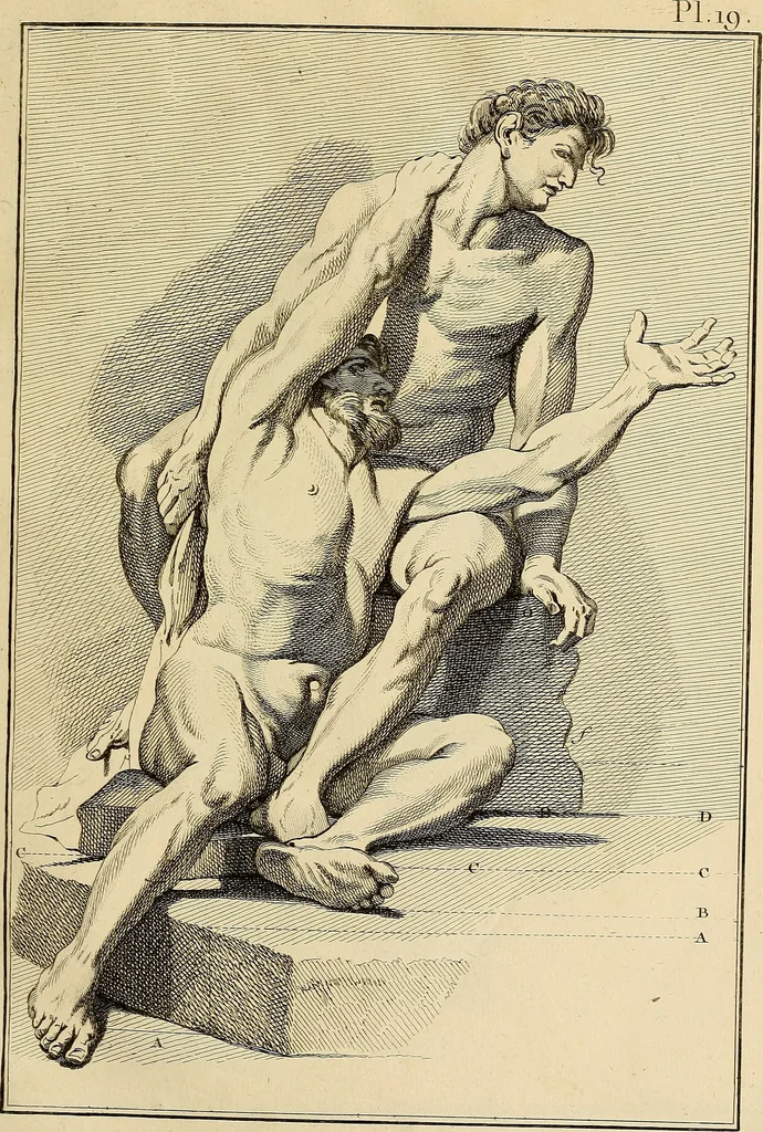 An illustration from Beaux-arts, 1788, leaf 58