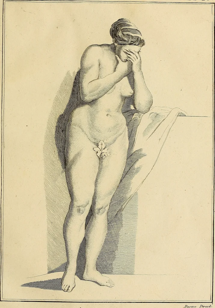 An illustration from Beaux-arts, 1788, leaf 60