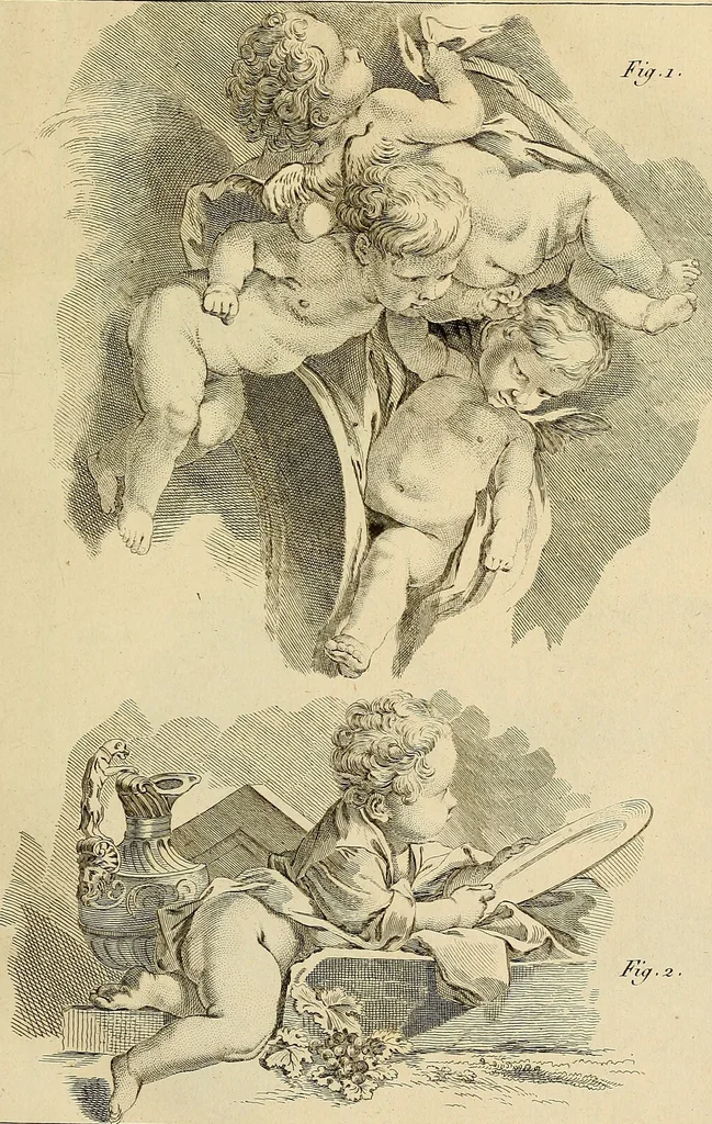 An illustration from Beaux-arts, 1788, leaf 64