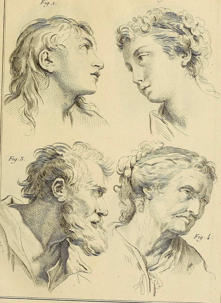 An illustration from Beaux-arts, 1788, leaf 66