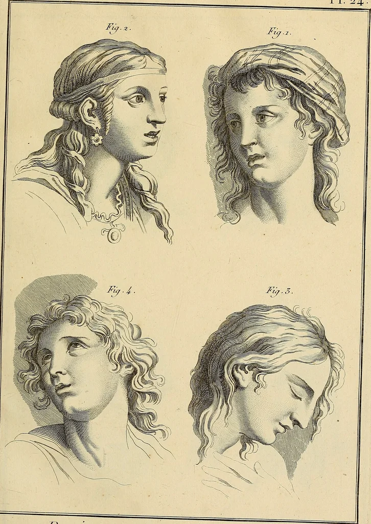 An illustration from Beaux-arts, 1788, leaf 68