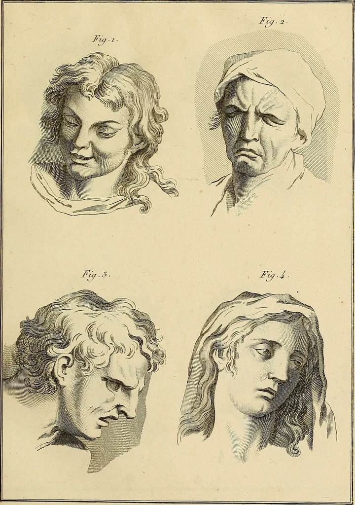 An illustration from Beaux-arts, 1788, leaf 70