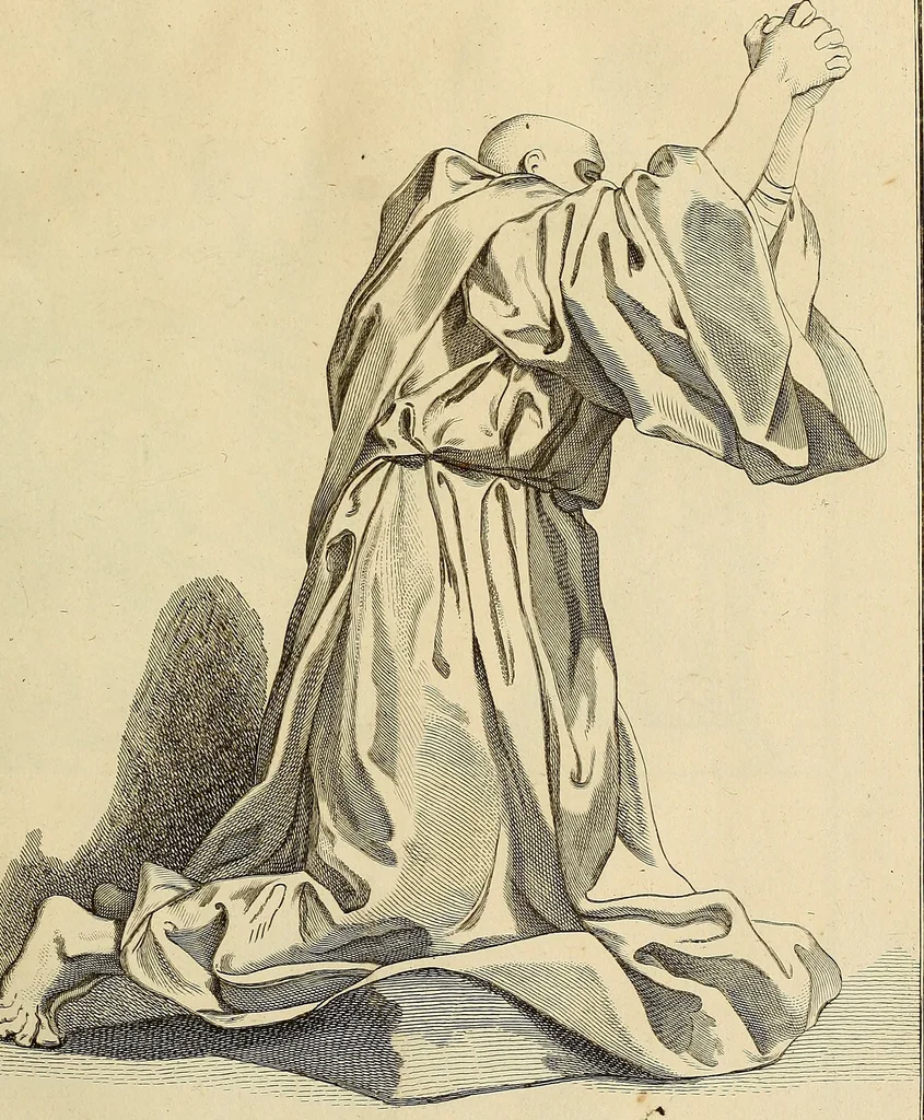 An illustration from Beaux-arts, 1788, leaf 74