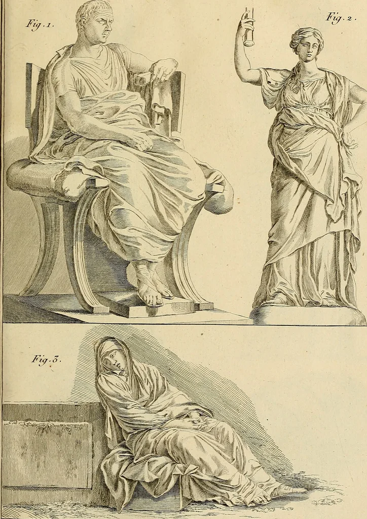 An illustration from Beaux-arts, 1788, leaf 76