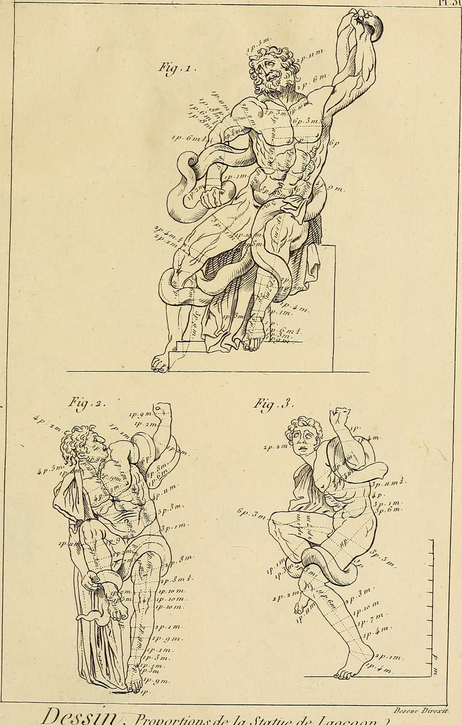 An illustration from Beaux-arts, 1788, leaf 90