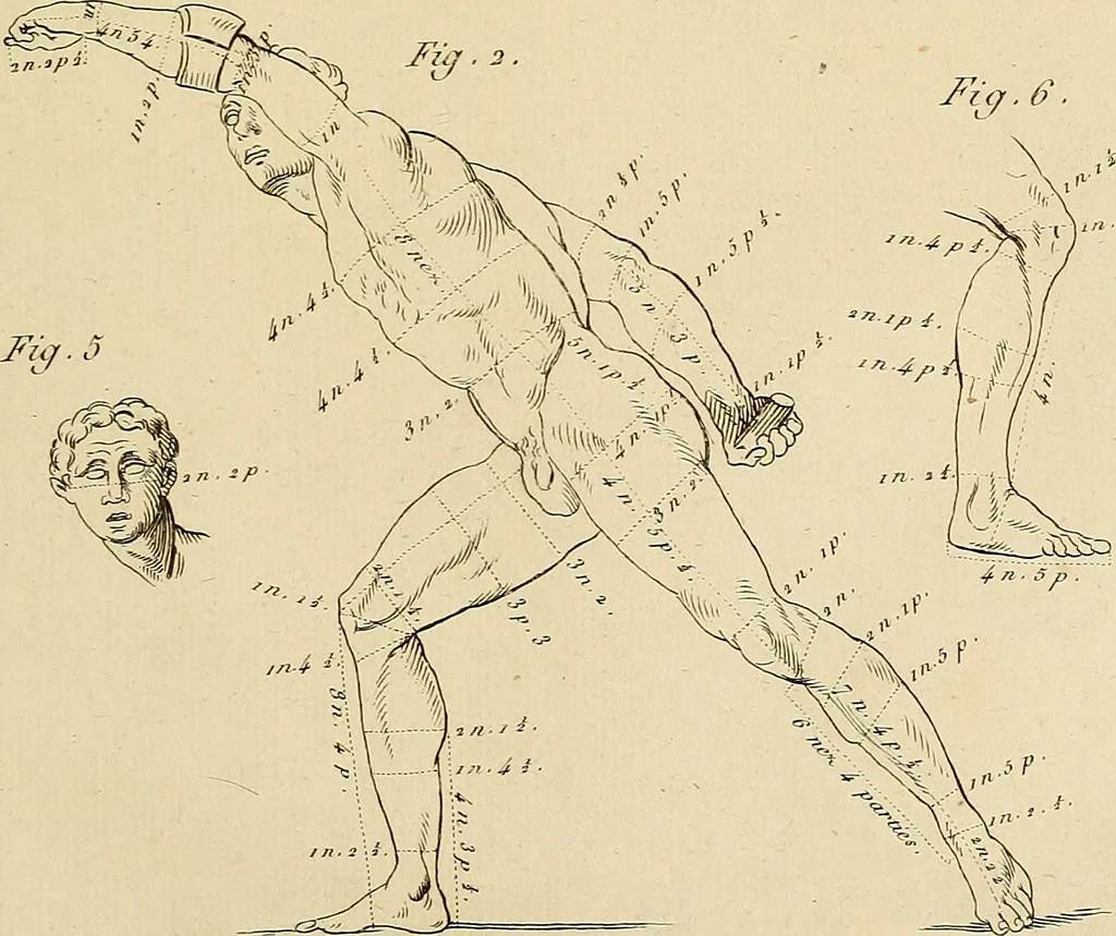 An illustration from Beaux-arts, 1788, leaf 92