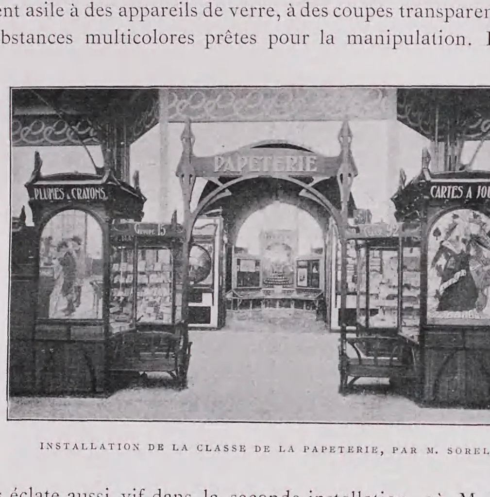 An illustration from Les Beaux-arts et les arts décoratifs, 1900, leaf 532