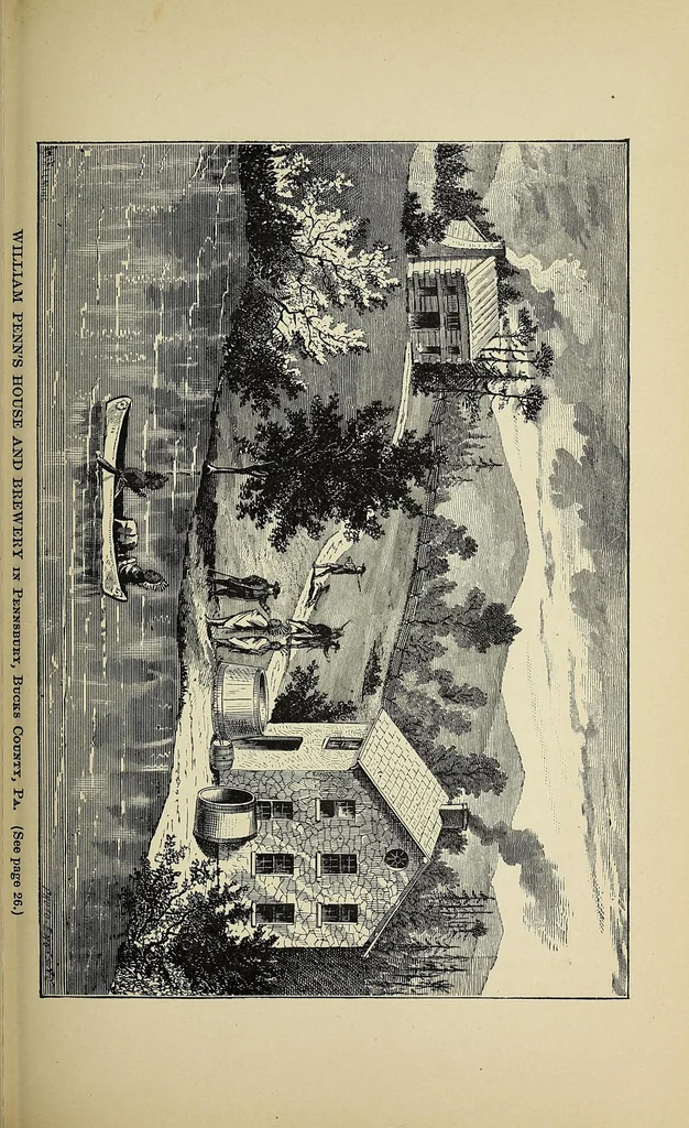 An illustration from Beer, its history and its economic value as a national beverage, 1880, leaf 159