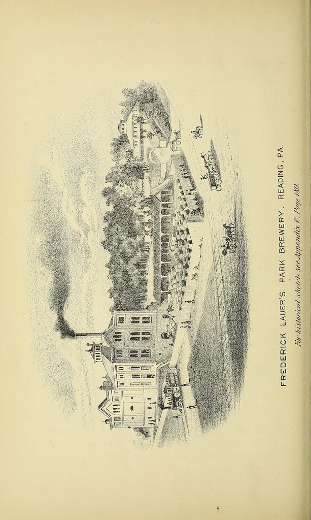 An illustration from Beer, its history and its economic value as a national beverage, 1880, leaf 96