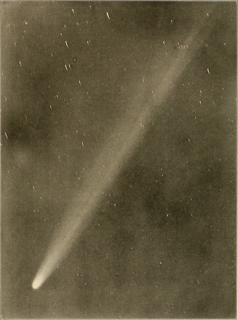 An illustration from A beginner's star-book; an easy guide to the stars and to the astronomical uses of the opera-glass, the field-glass and the telescope, 1912, leaf 107