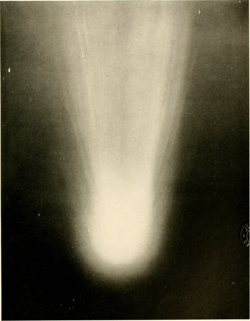 An illustration from A beginner's star-book; an easy guide to the stars and to the astronomical uses of the opera-glass, the field-glass and the telescope, 1912, leaf 110