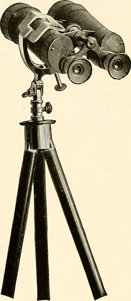 An illustration from A beginner's star-book; an easy guide to the stars and to the astronomical uses of the opera-glass, the field-glass and the telescope, 1912, leaf 114