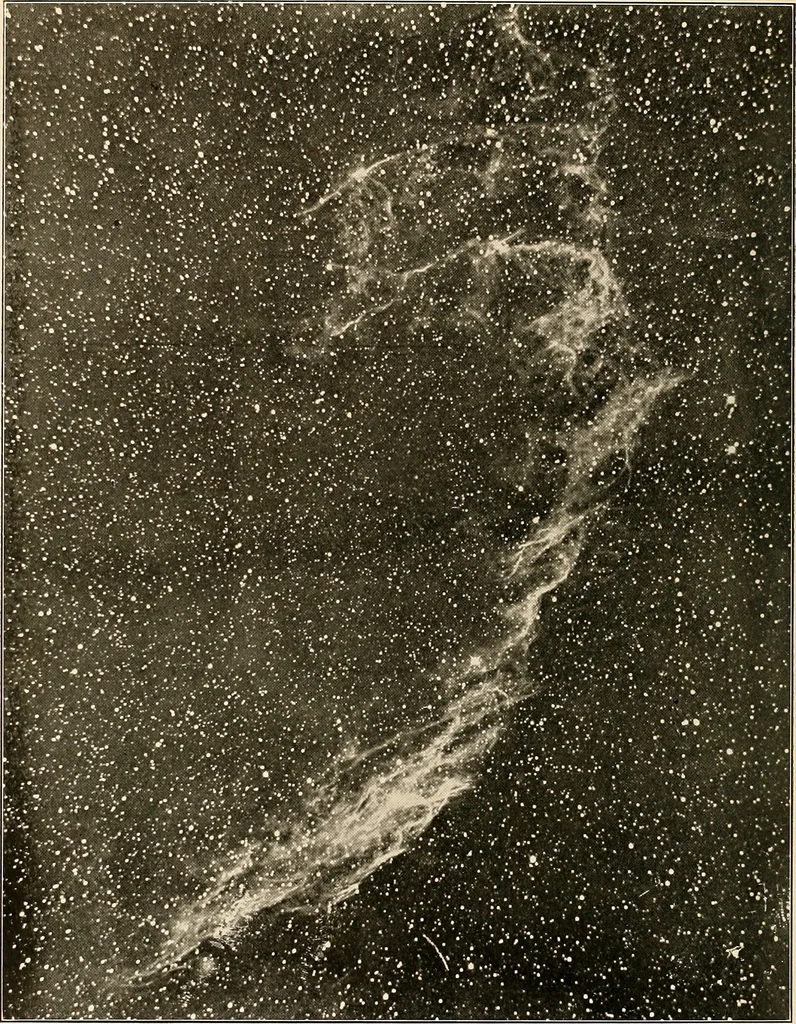 An illustration from A beginner's star-book; an easy guide to the stars and to the astronomical uses of the opera-glass, the field-glass and the telescope, 1912, leaf 21