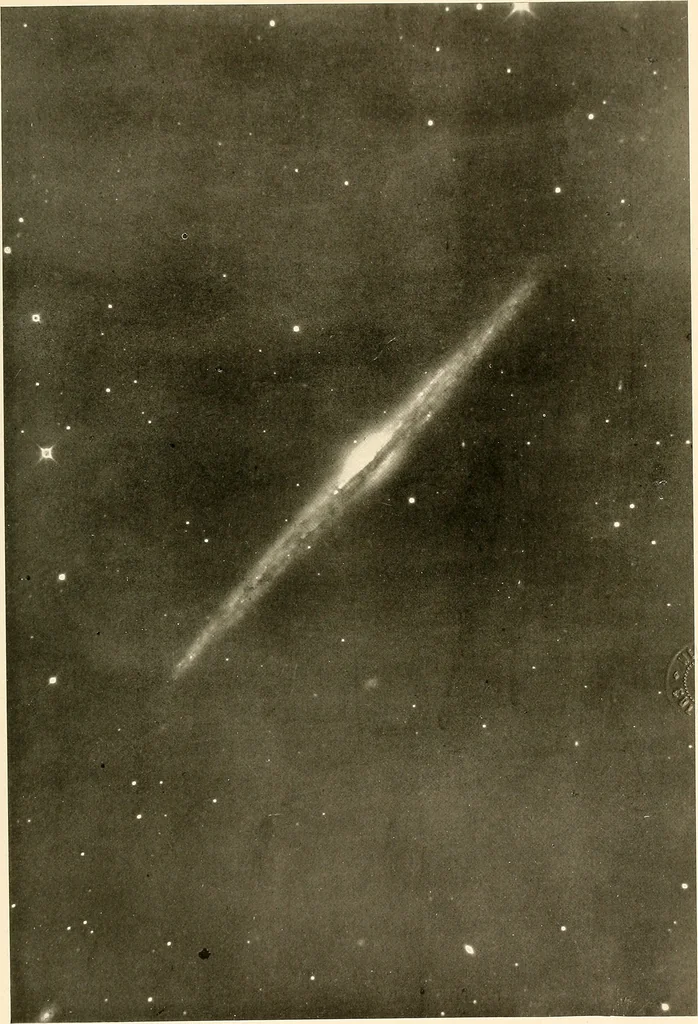 An illustration from A beginner's star-book; an easy guide to the stars and to the astronomical uses of the opera-glass, the field-glass and the telescope, 1912, leaf 28