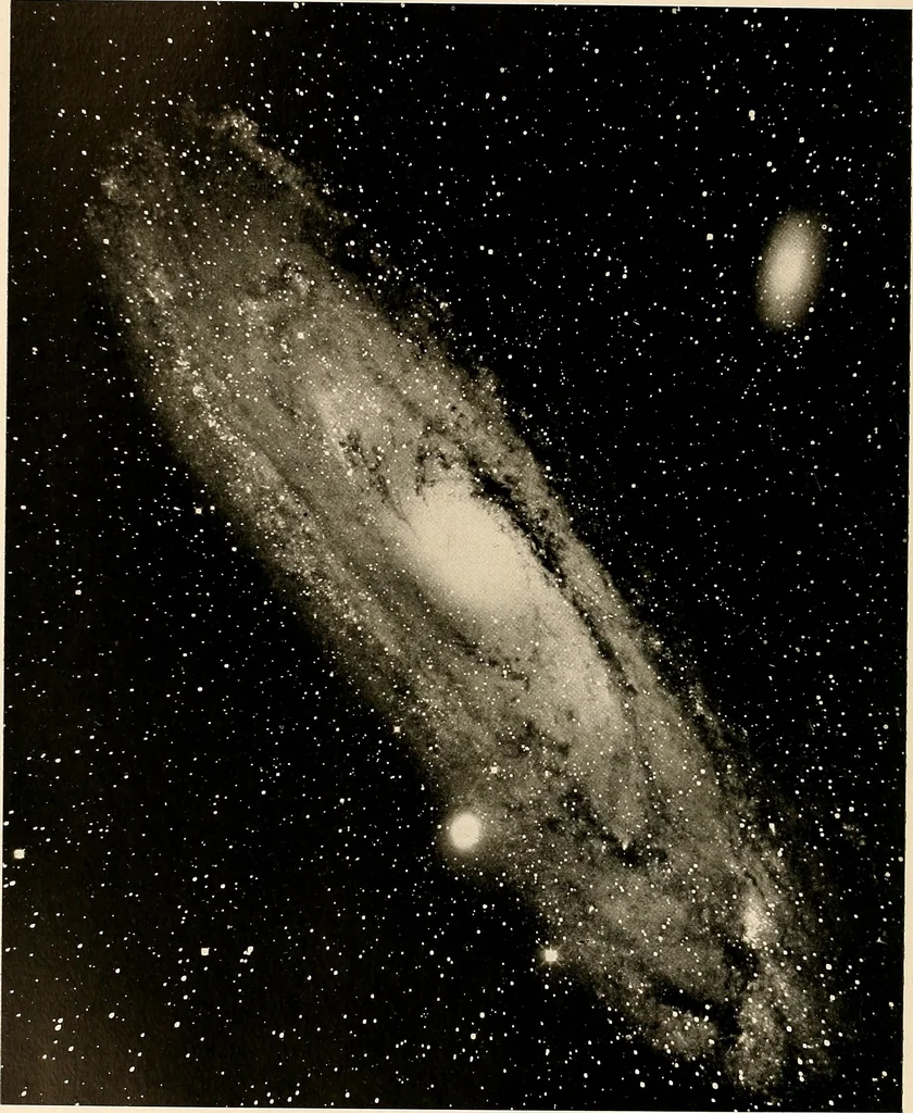 An illustration from A beginner's star-book; an easy guide to the stars and to the astronomical uses of the opera-glass, the field-glass and the telescope, 1912, leaf 33