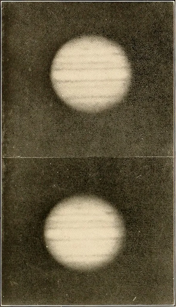 An illustration from A beginner's star-book; an easy guide to the stars and to the astronomical uses of the opera-glass, the field-glass and the telescope, 1912, leaf 97