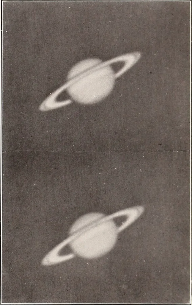 An illustration from A beginner's star-book; an easy guide to the stars and to the astronomical uses of the opera-glass, the field-glass and the telescope, 1912, leaf 106