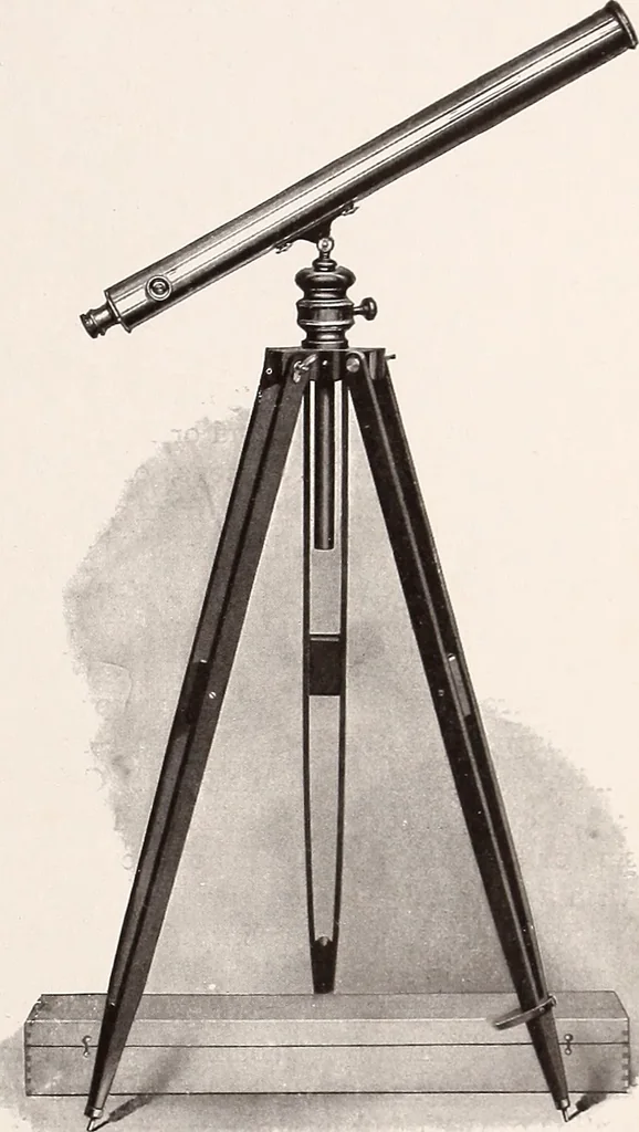An illustration from A beginner's star-book; an easy guide to the stars and to the astronomical uses of the opera-glass, the field-glass and the telescope, 1912, leaf 120