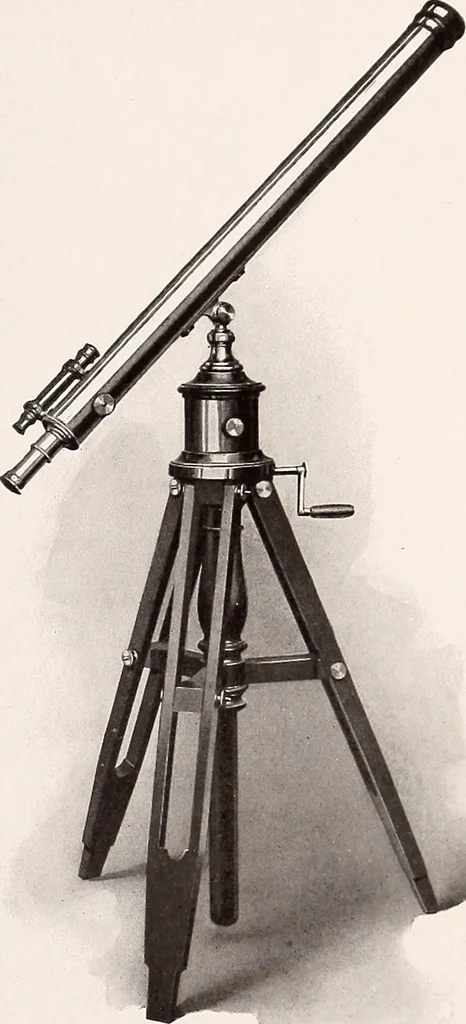 An illustration from A beginner's star-book; an easy guide to the stars and to the astronomical uses of the opera-glass, the field-glass and the telescope, 1912, leaf 122