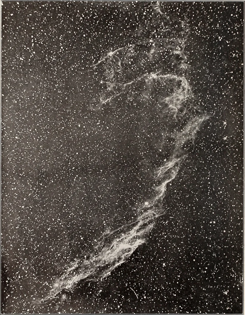 An illustration from A beginner's star-book; an easy guide to the stars and to the astronomical uses of the opera-glass, the field-glass and the telescope, 1912, leaf 23