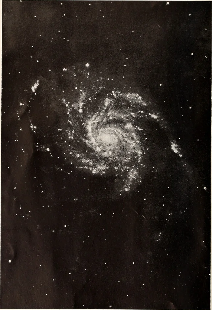 An illustration from A beginner's star-book; an easy guide to the stars and to the astronomical uses of the opera-glass, the field-glass and the telescope, 1912, leaf 7