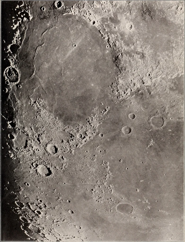 An illustration from A beginner's star-book; an easy guide to the stars and to the astronomical uses of the opera-glass, the field-glass and the telescope, 1912, leaf 94