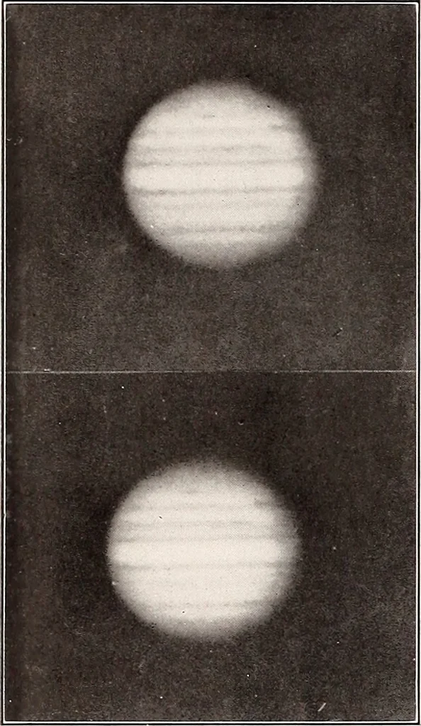 An illustration from A beginner's star-book; an easy guide to the stars and to the astronomical uses of the opera-glass, the field-glass and the telescope, 1912, leaf 97