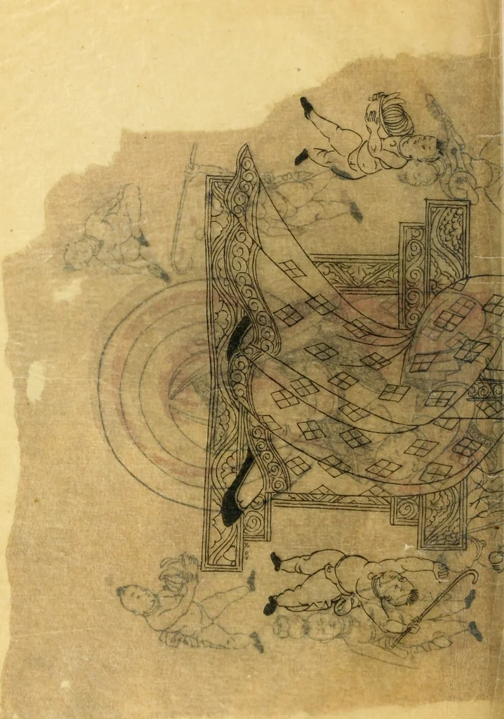 An illustration from The beginnings of Buddhist art, and other essays in Indian and Central-Asian archæology, 1917, leaf 11