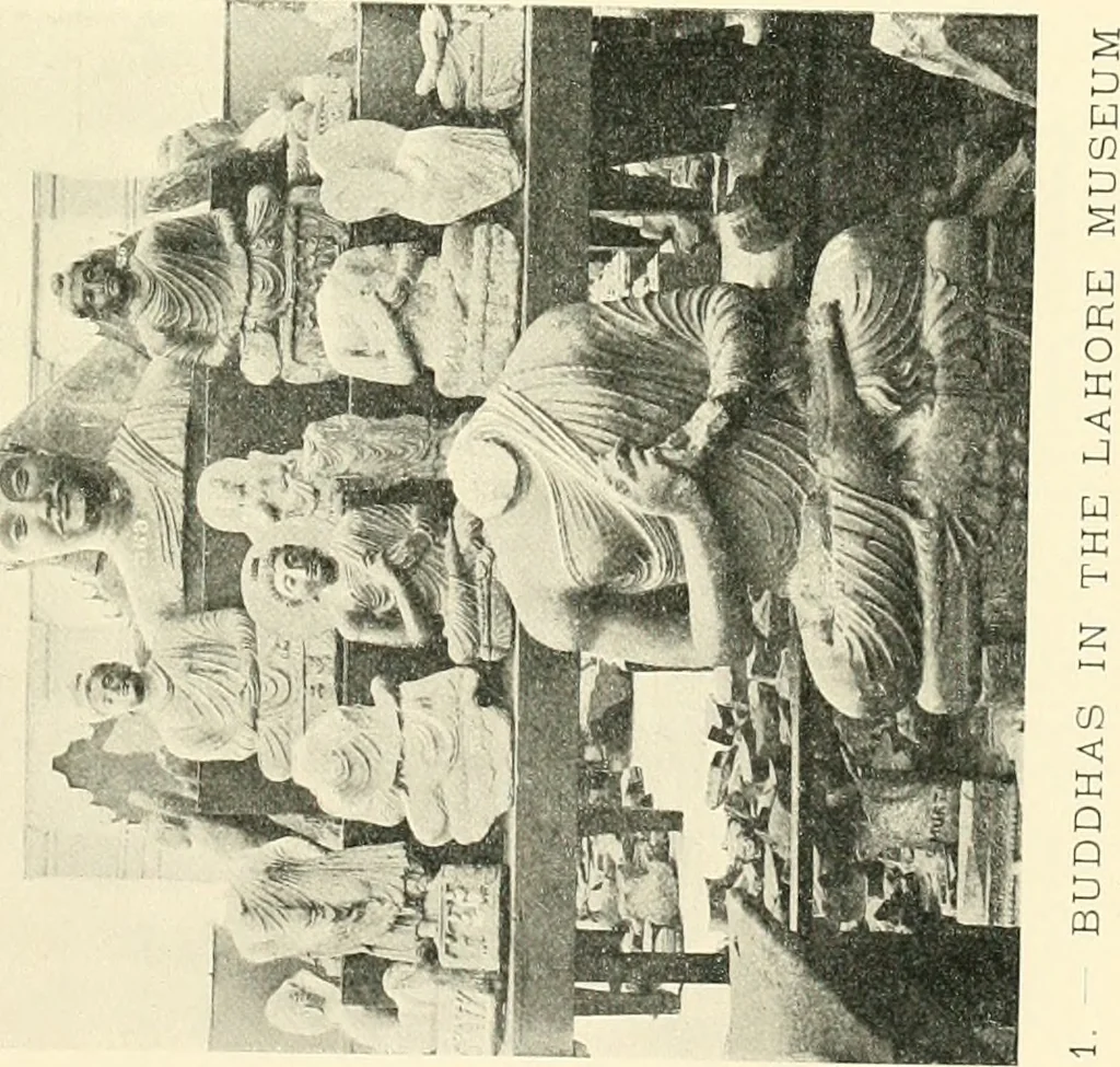 An illustration from The beginnings of Buddhist art, and other essays in Indian and Central-Asian archæology, 1917, leaf 200
