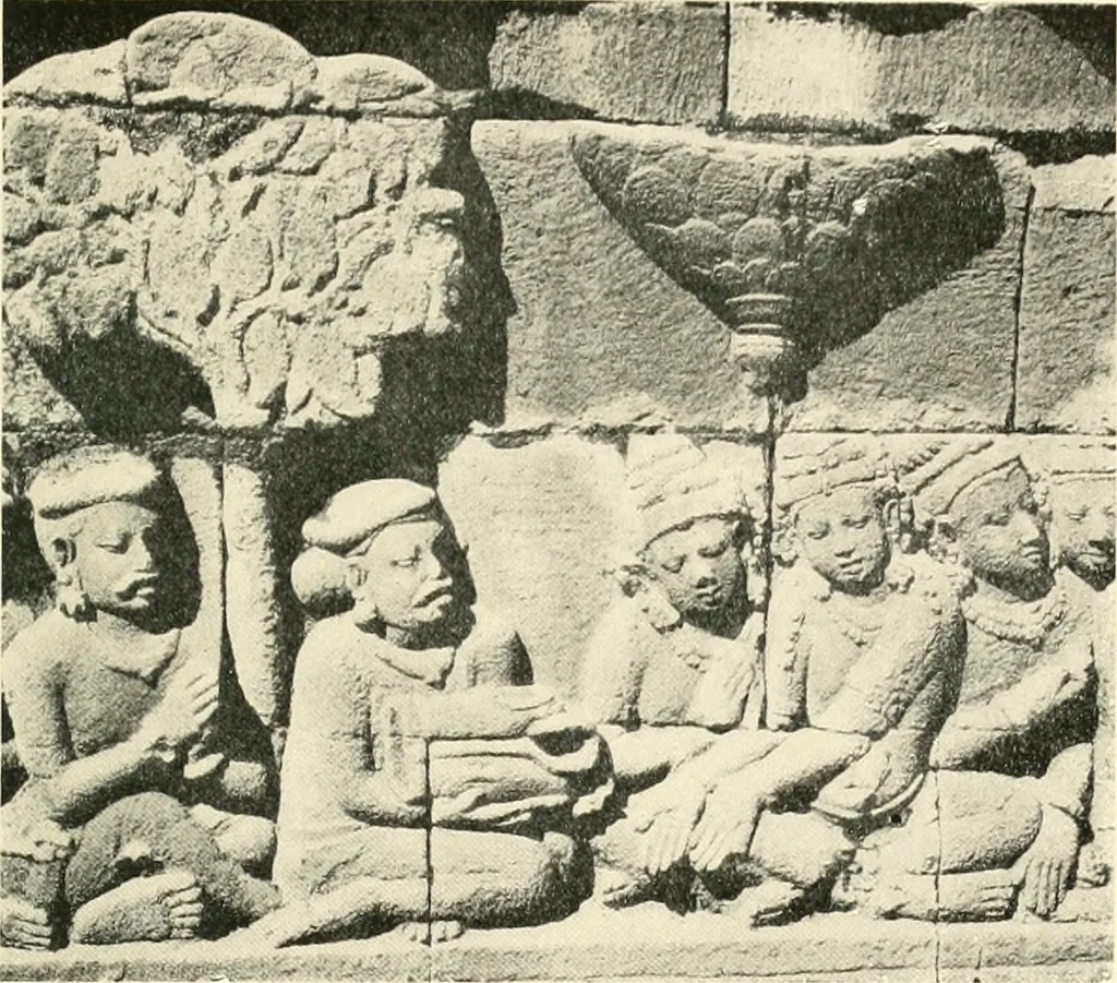An illustration from The beginnings of Buddhist art, and other essays in Indian and Central-Asian archæology, 1917, leaf 436