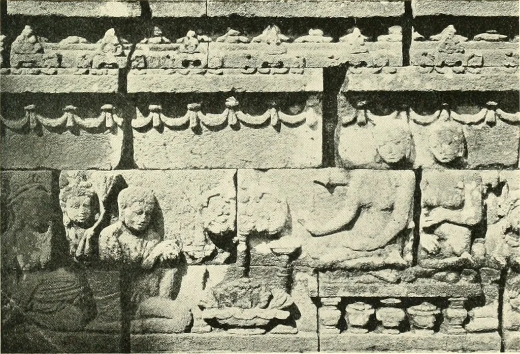 An illustration from The beginnings of Buddhist art, and other essays in Indian and Central-Asian archæology, 1917, leaf 440