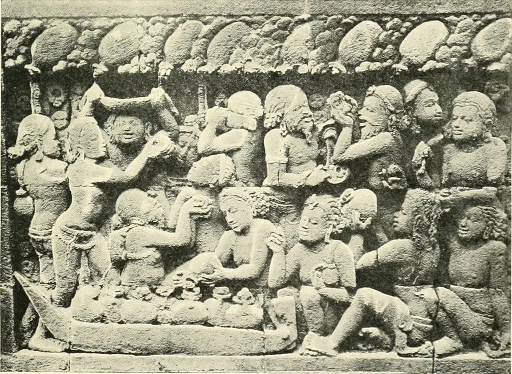 An illustration from The beginnings of Buddhist art, and other essays in Indian and Central-Asian archæology, 1917, leaf 448