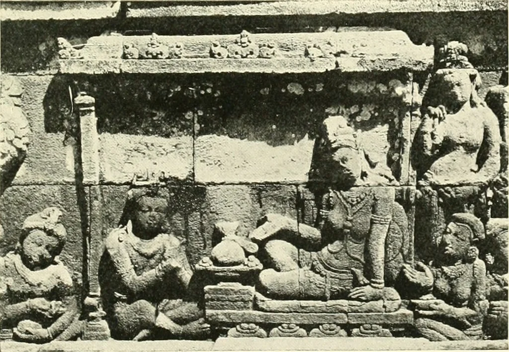 An illustration from The beginnings of Buddhist art, and other essays in Indian and Central-Asian archæology, 1917, leaf 452