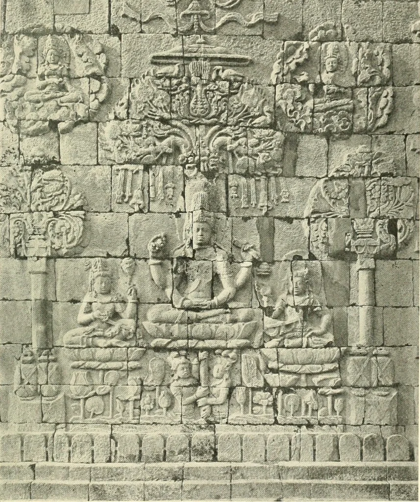 An illustration from The beginnings of Buddhist art, and other essays in Indian and Central-Asian archæology, 1917, leaf 464