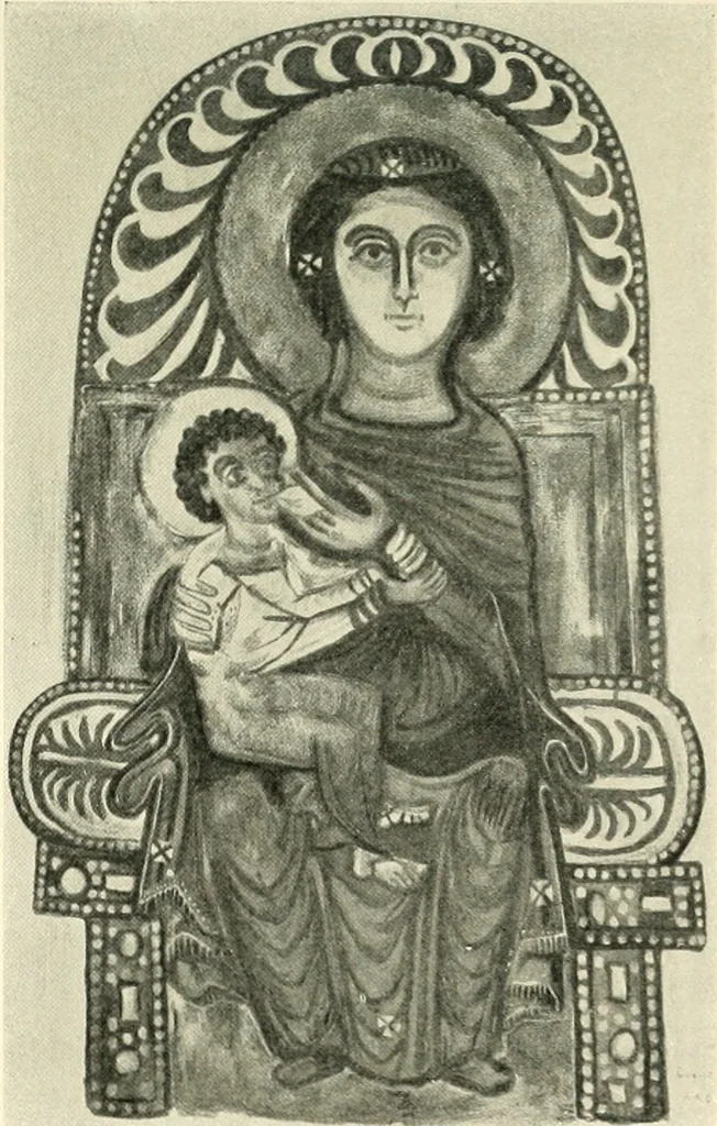 An illustration from The beginnings of Buddhist art, and other essays in Indian and Central-Asian archæology, 1917, leaf 494
