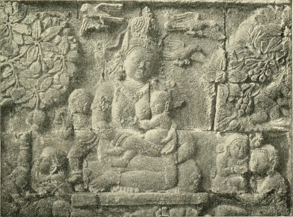 An illustration from The beginnings of Buddhist art, and other essays in Indian and Central-Asian archæology, 1917, leaf 502