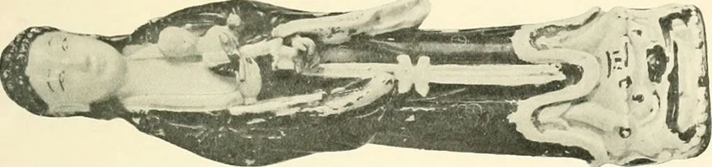 An illustration from The beginnings of Buddhist art, and other essays in Indian and Central-Asian archæology, 1917, leaf 510