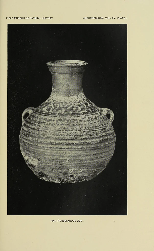An illustration from The beginnings of porcelain in China, 1917, leaf 121