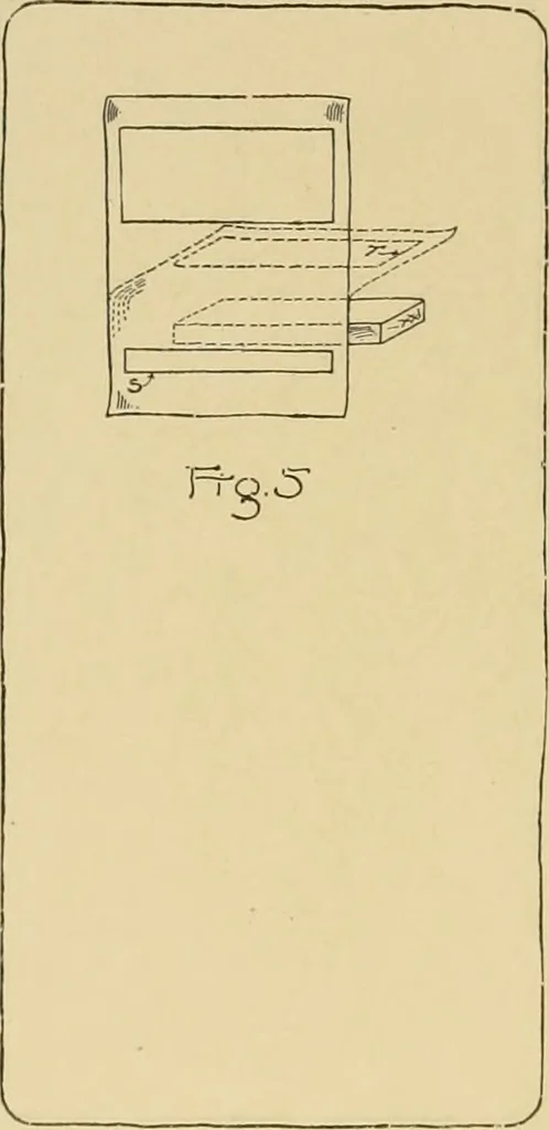 An illustration from Beginning woodwork at home and in school, 1907, leaf 14