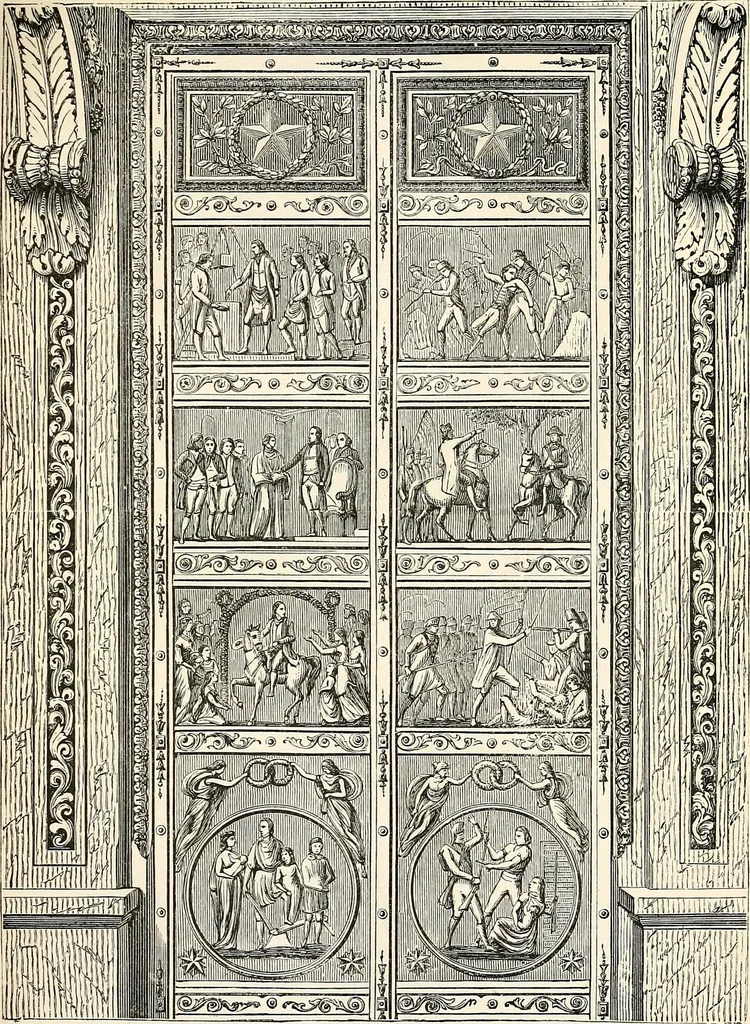 An illustration from Behind the scenes in Washington, 1873, leaf 20