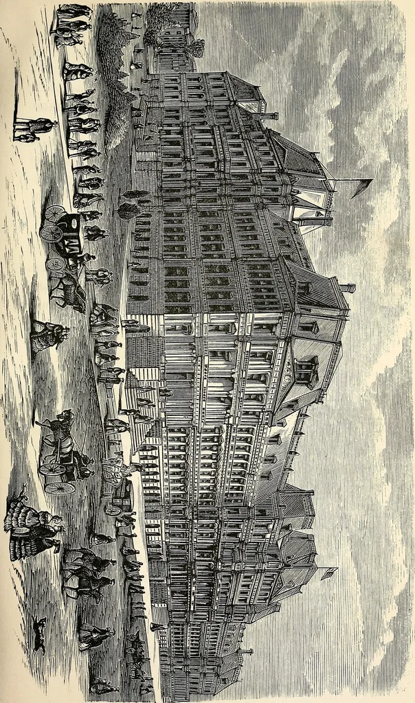 An illustration from Behind the scenes in Washington, 1873, leaf 46
