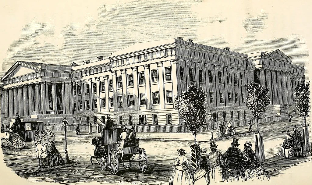 An illustration from Behind the scenes in Washington, 1873, leaf 56