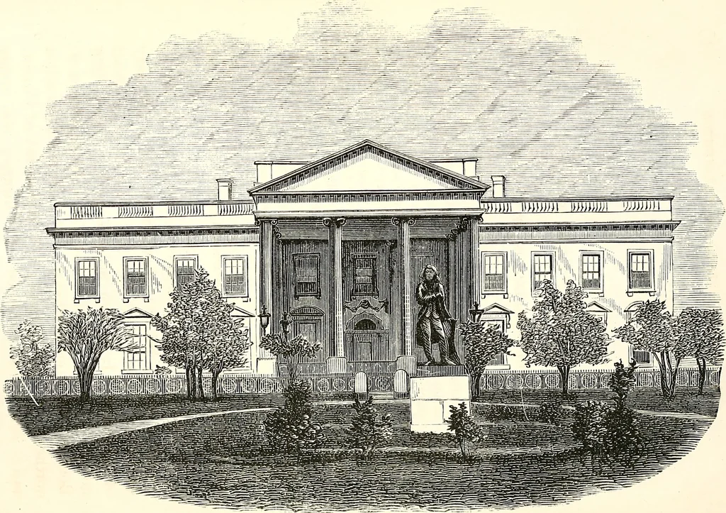 An illustration from Behind the scenes in Washington, 1873, leaf 67