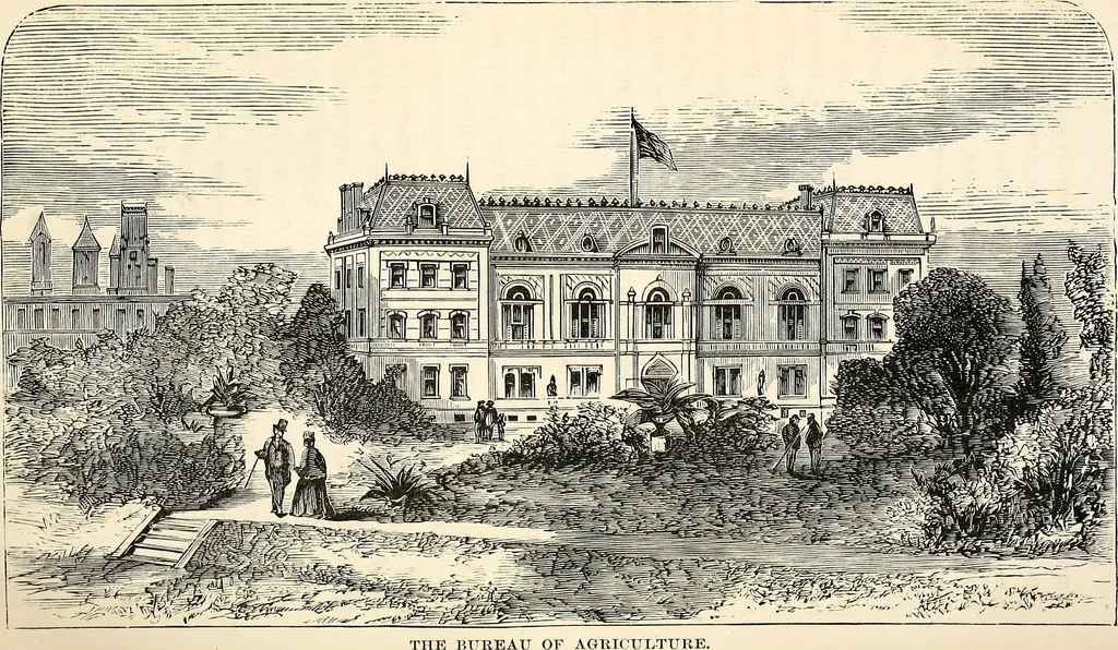 An illustration from Behind the scenes in Washington, 1873, leaf 76