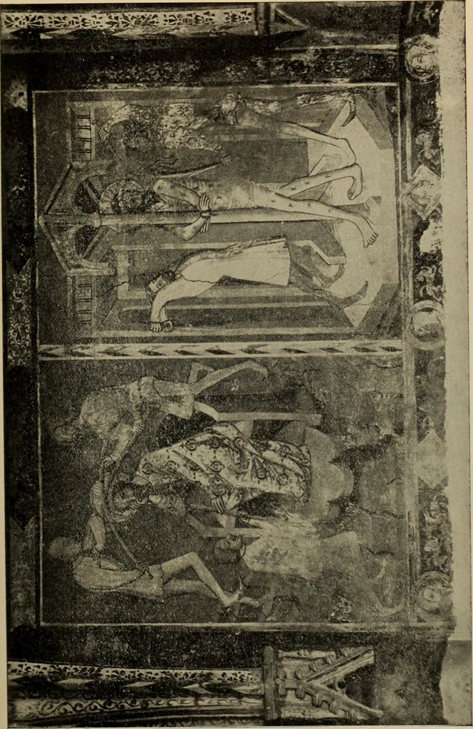 An illustration from Beiträge zur Kunstgeschichte Siebenbürgens, 1914, leaf 354