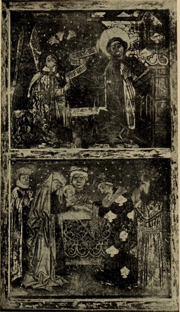 An illustration from Beiträge zur Kunstgeschichte Siebenbürgens, 1914, leaf 360