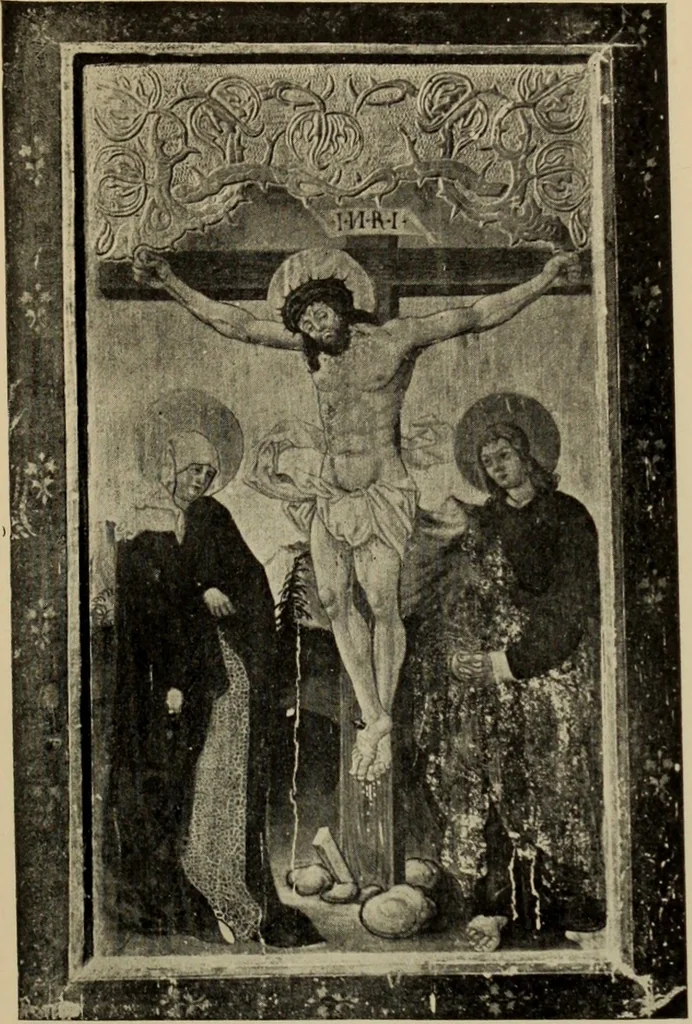 An illustration from Beiträge zur Kunstgeschichte Siebenbürgens, 1914, leaf 370